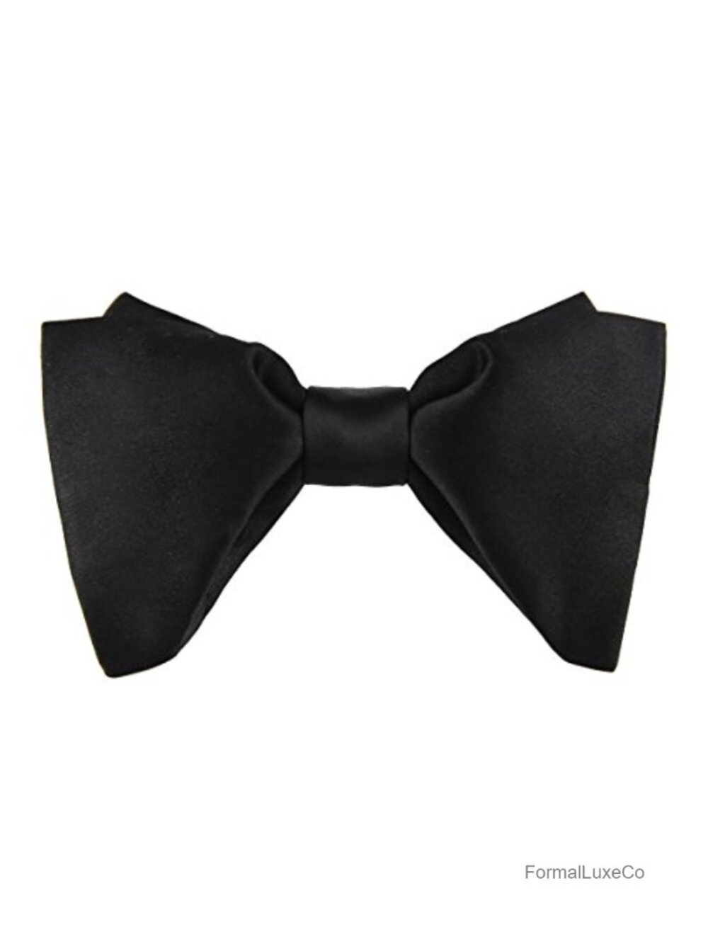 Mens Pre-tied Silk Blend Bowtie Oversized Formal Tuxedo